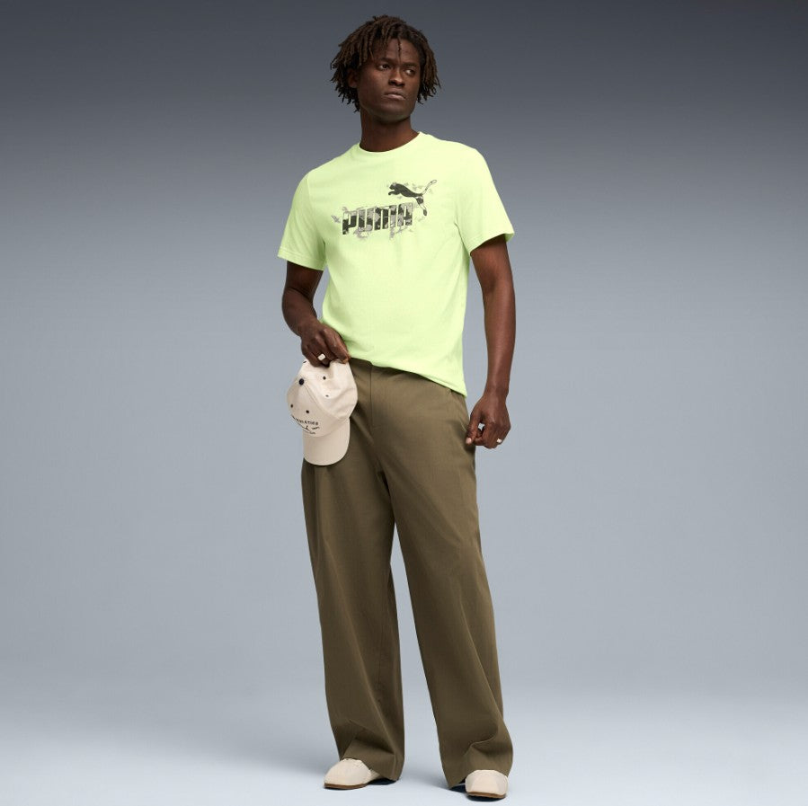 Puma T SHIRT UOMO Green