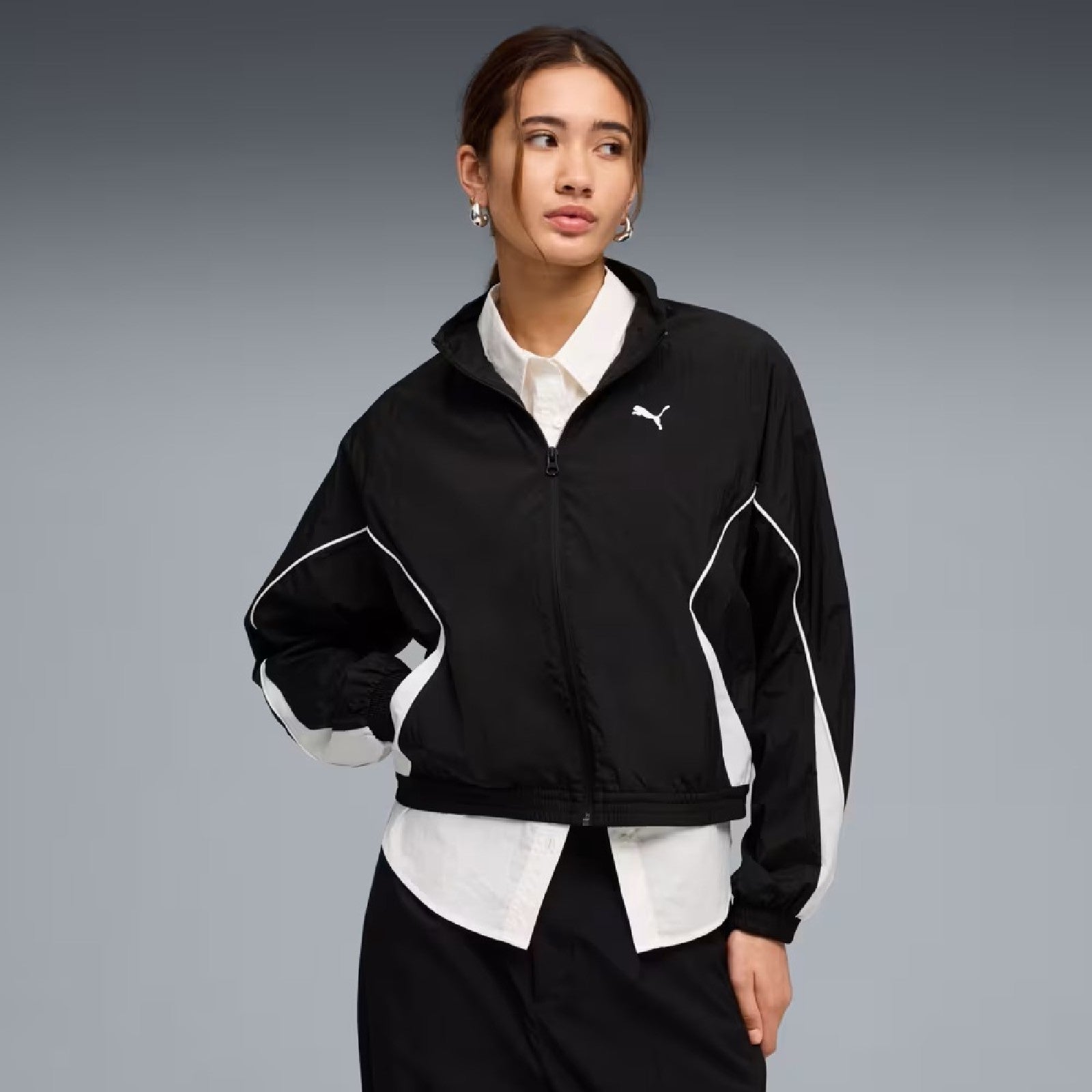 Puma GIACCA A VENTO DONNA Black