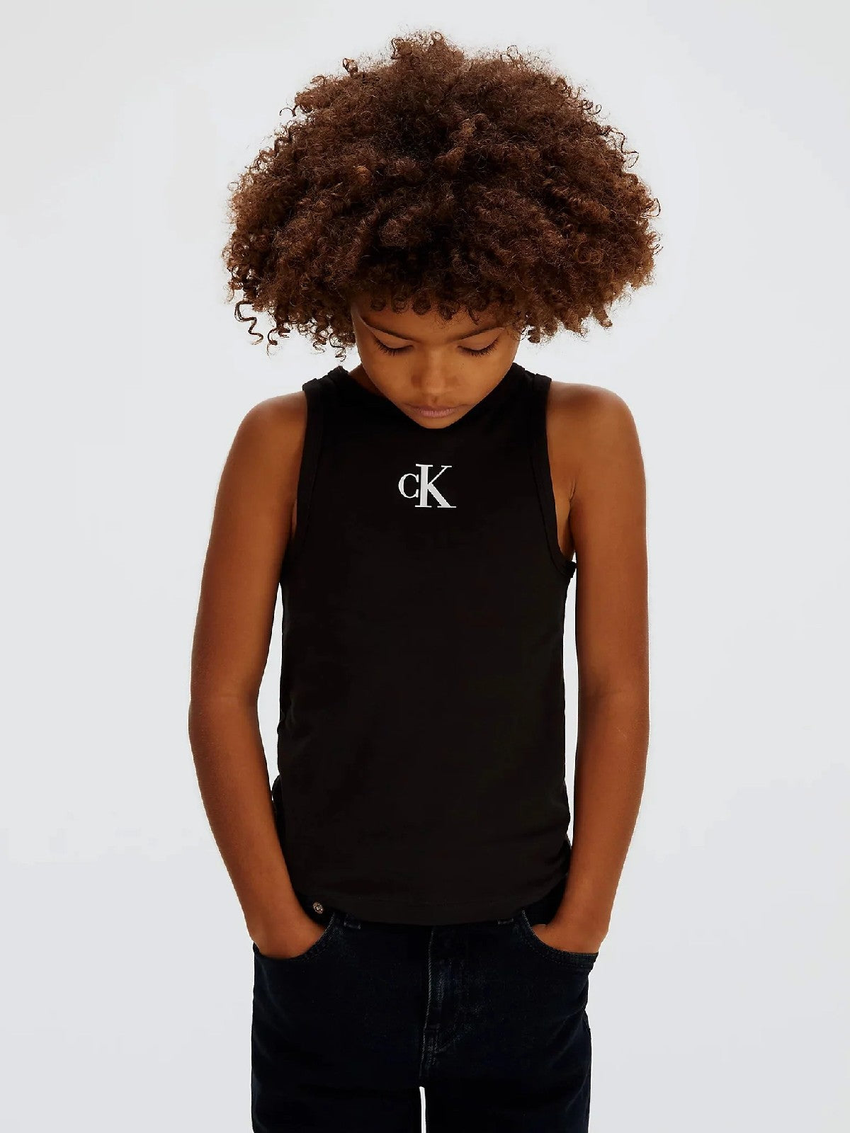 CALVINKLEIN TANK LOGO Black