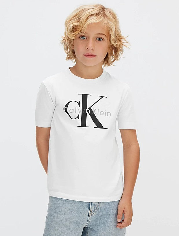 CALVINKLEIN LOGO T SHIRT White