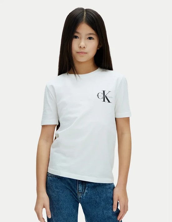 CALVINKLEIN LOGO T SHIRT White