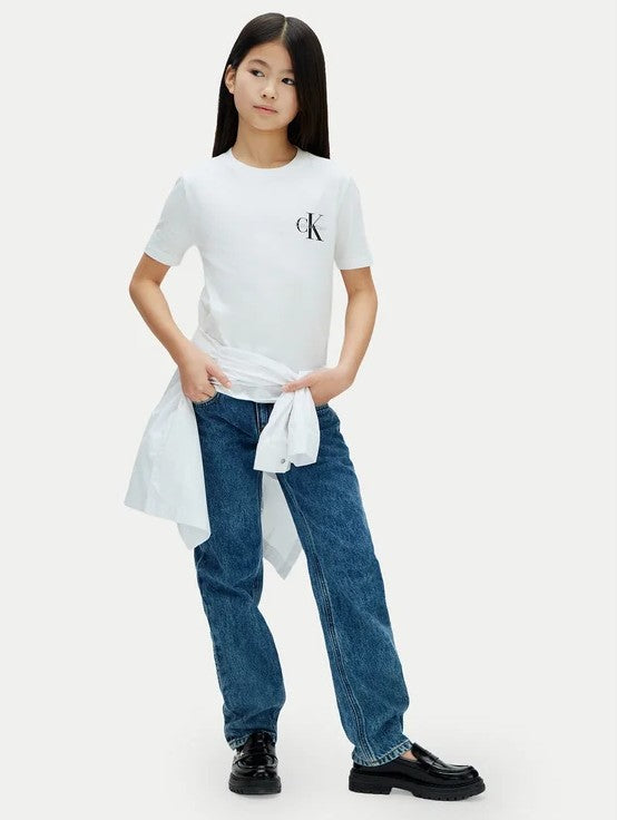 CALVINKLEIN LOGO T SHIRT White