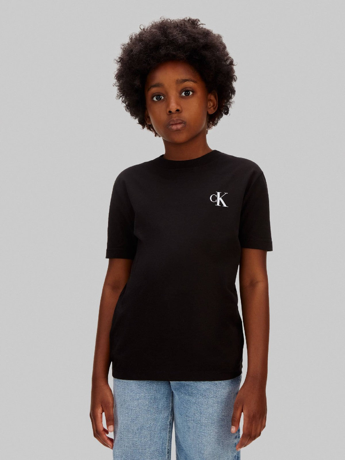 CALVINKLEIN LOGO T SHIRT Black