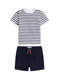 Tommy STRIPE TEE White