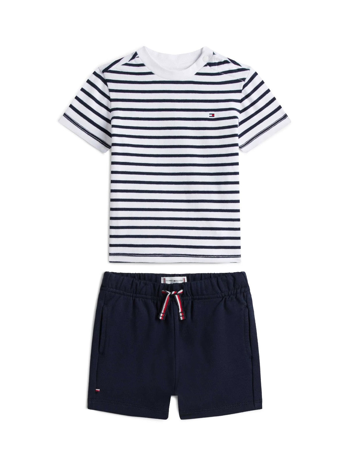 Tommy STRIPE TEE White