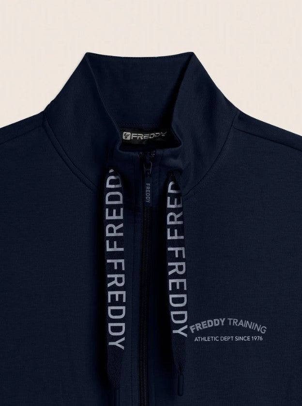 Freddy FULL ZIP SWEATSHIRT Black