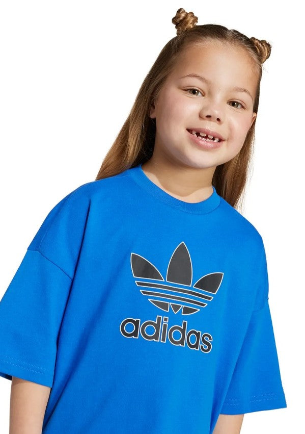 Adidas T SHIRT WIFFLE CELESTE