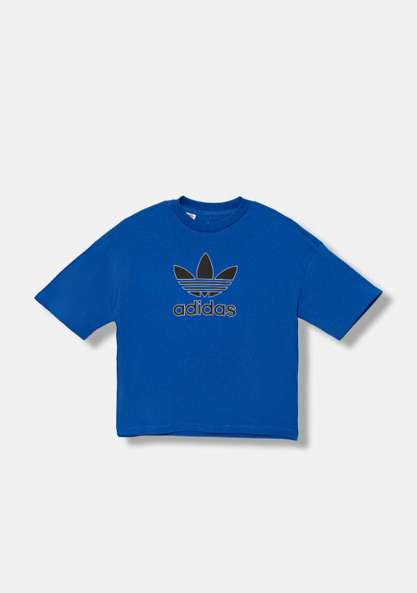 Adidas T SHIRT WIFFLE CELESTE