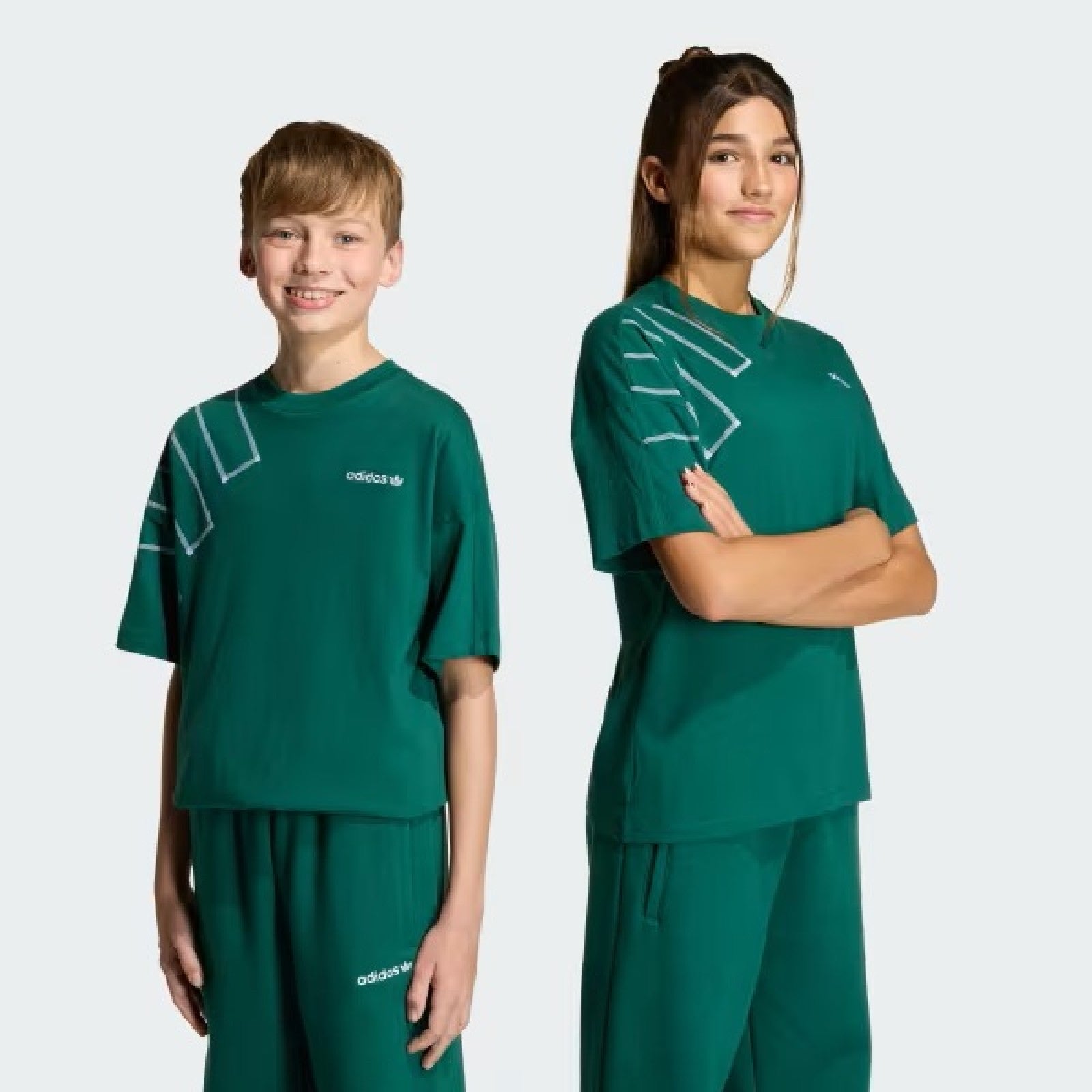 Adidas T SHIRT KIDS Green