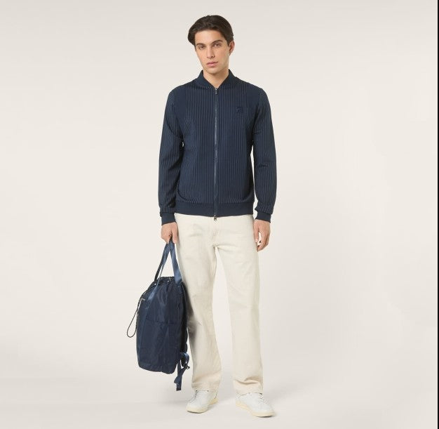 Fila FELPA CERNIERA GARZATA Blue