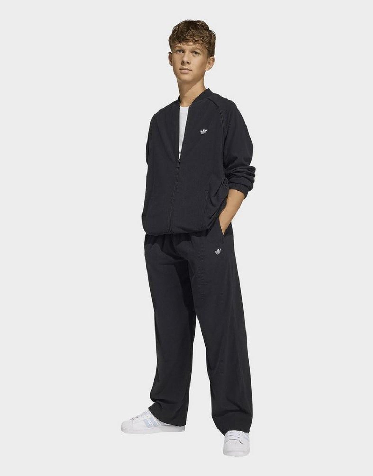 Adidas GIACCA VELLUTO KIDS Black