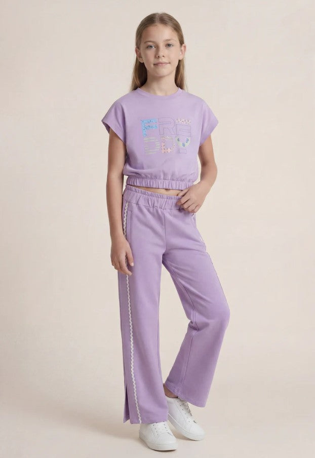 Freddy T SHIRT KIDS LILLA