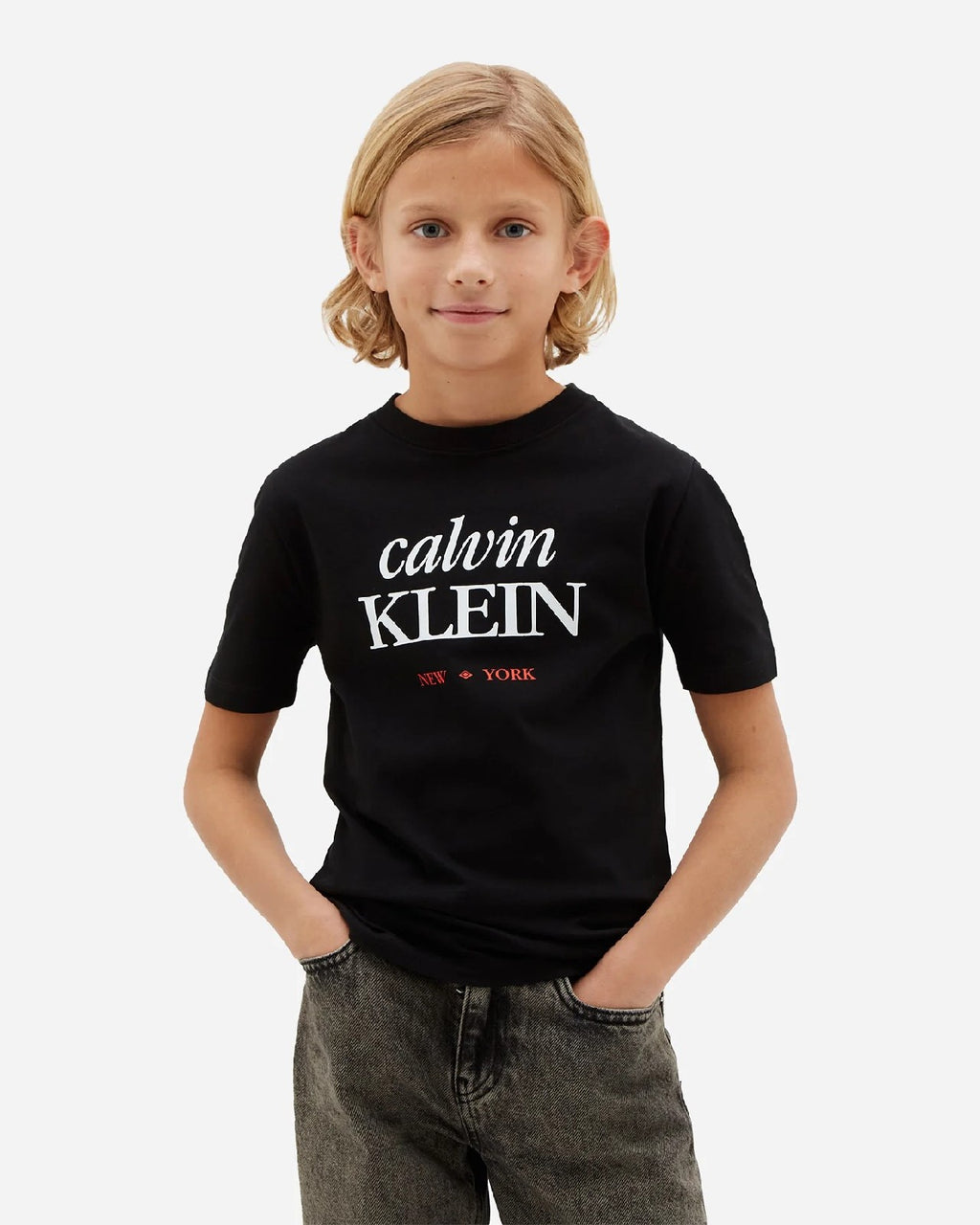 CALVINKLEIN T SHIRT KIDS Black