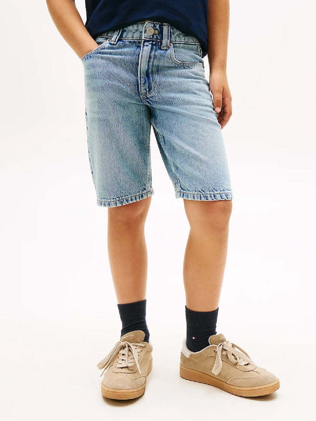 Tommy SHORT JEANS KIDS Blue