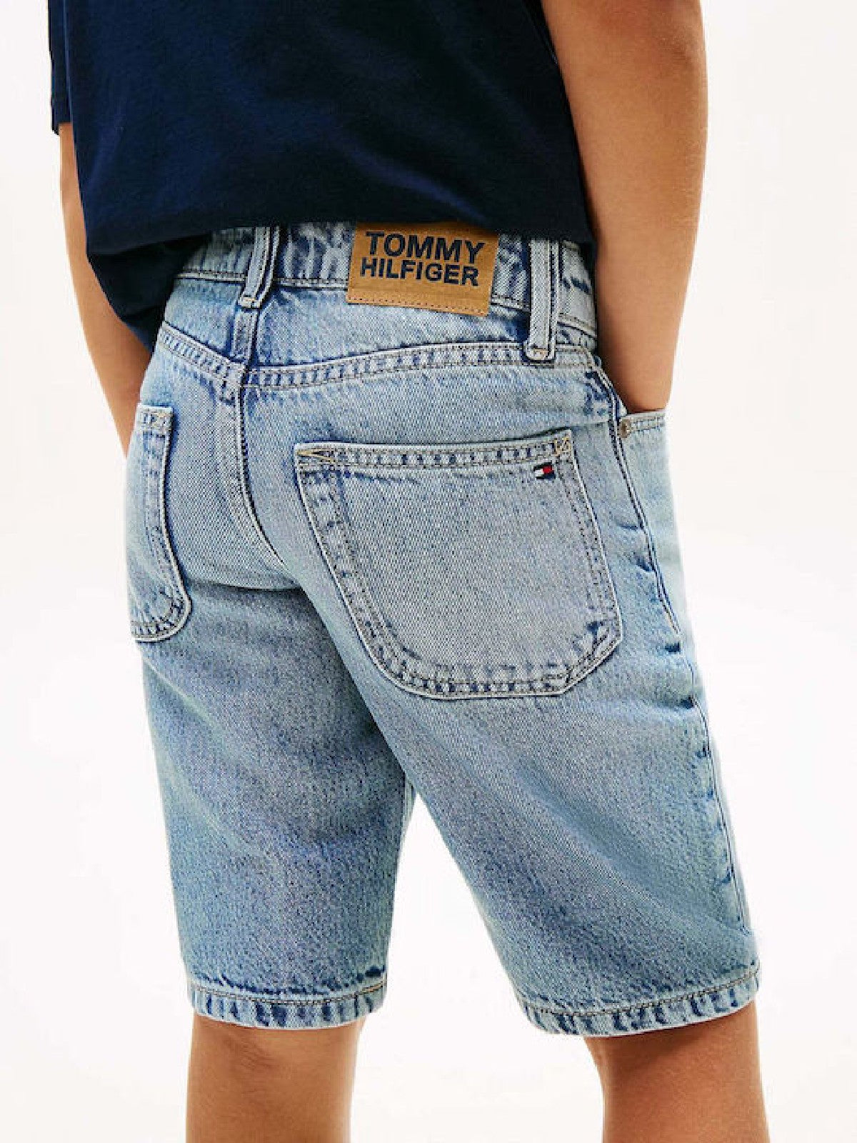 Tommy SHORT JEANS KIDS Blue