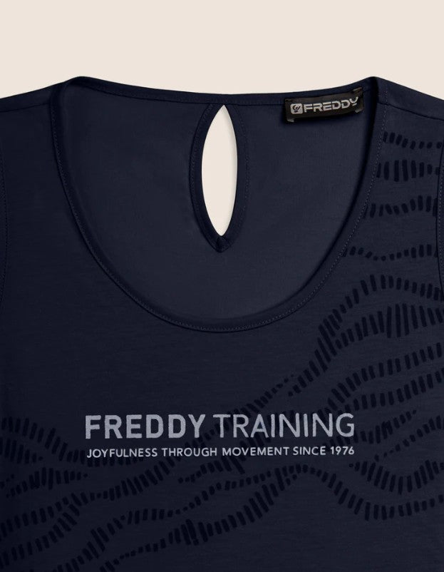 Freddy T SHIRT COTONE Black
