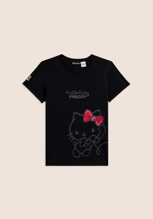 Freddy T SHIRT KIDS Black