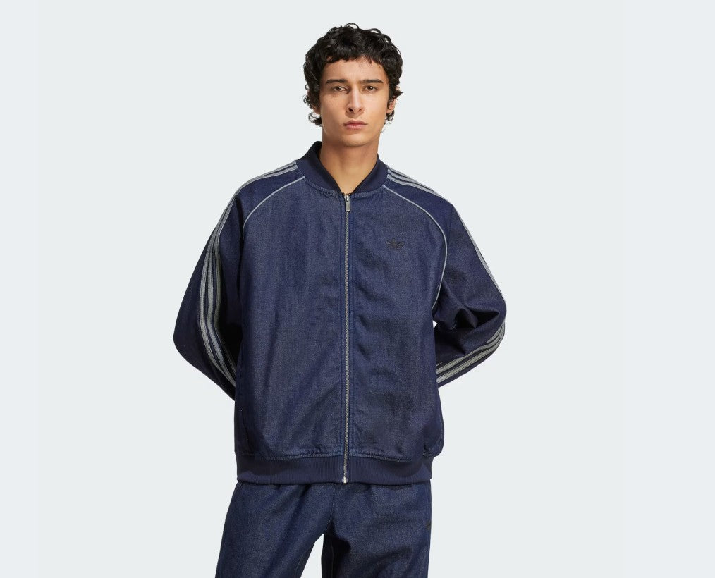 Adidas GIACCA JEANS Blue