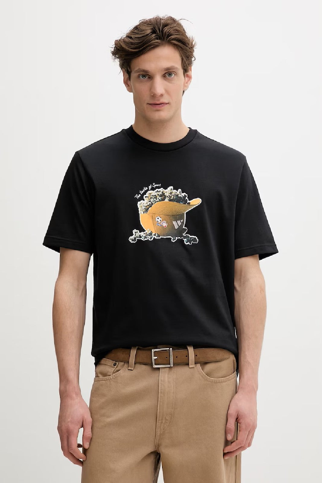 Adidas T SHIRT UOMO Black