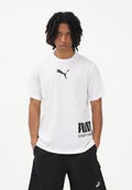 Puma T SHIRT UNISEX White