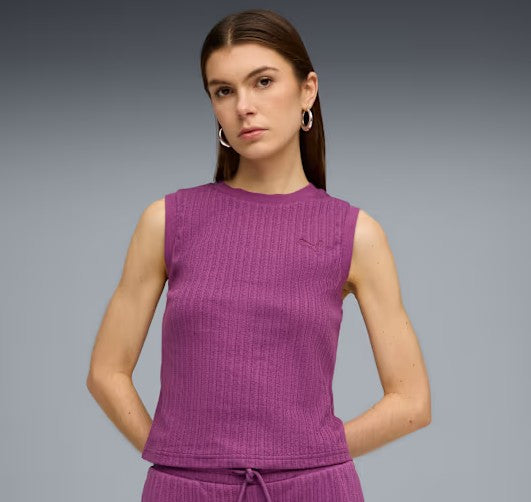 Puma CANOTTA PRUGNA VIOLET