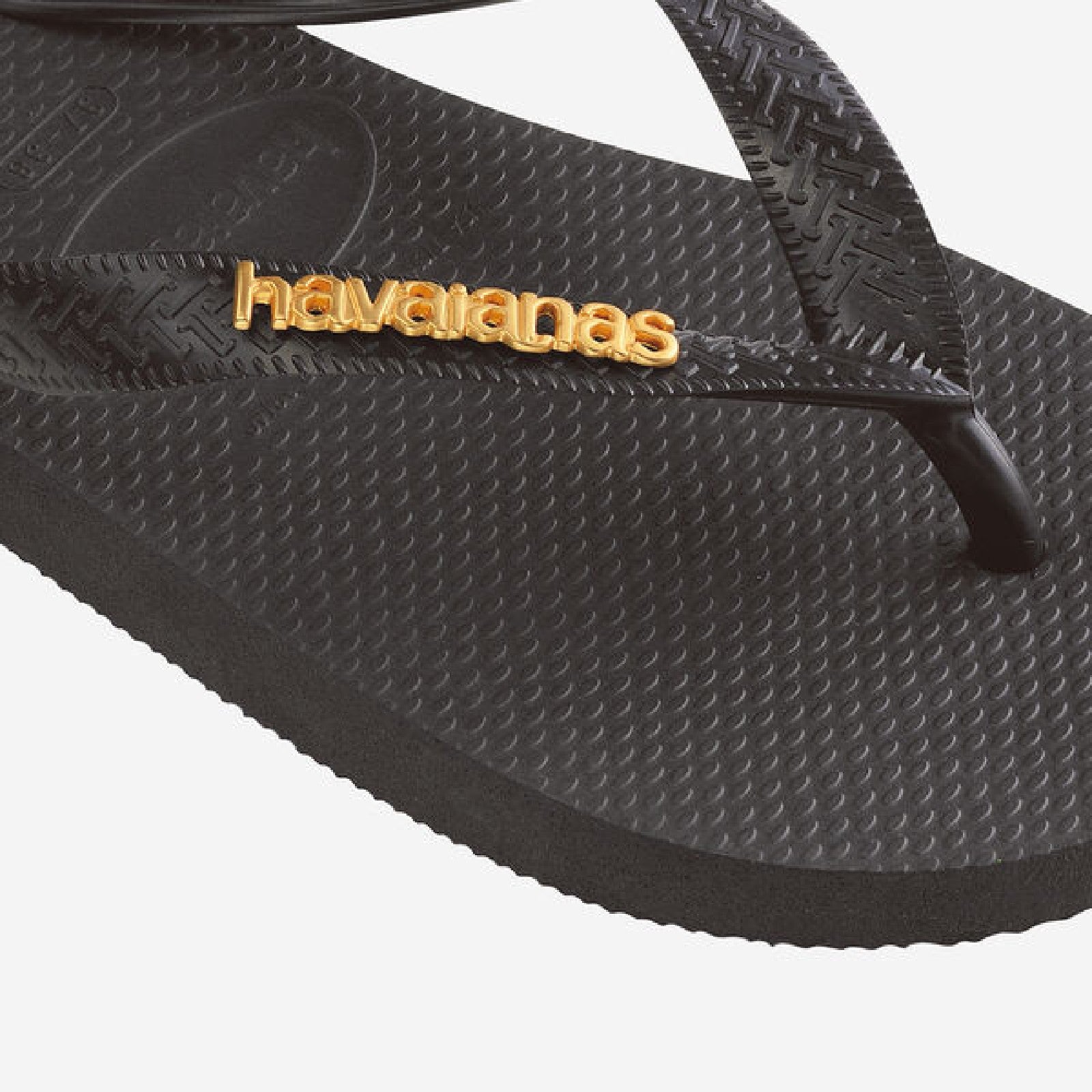 Havaianas LOGO MTLC Black