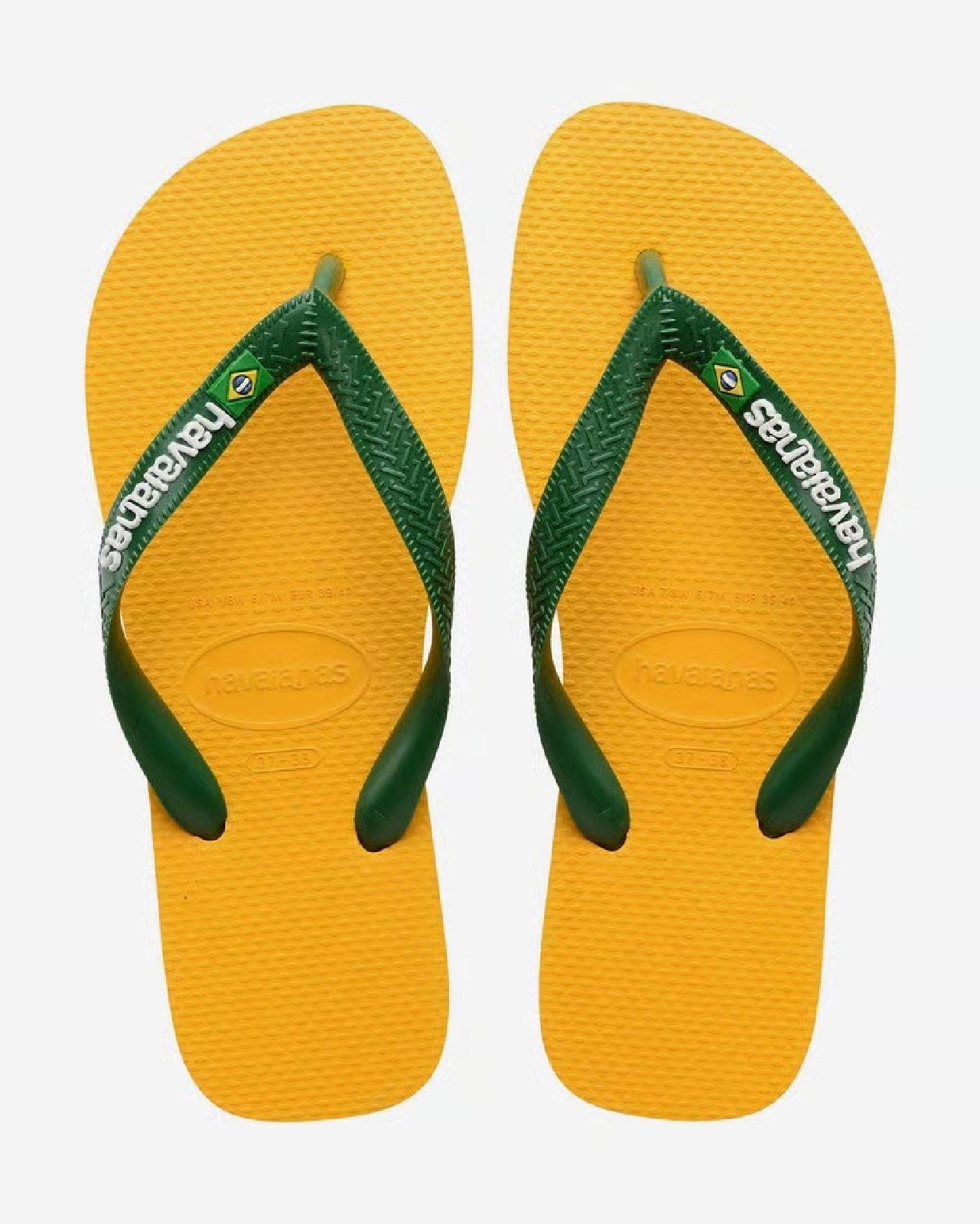 Havaianas BRASIL LOGO FC orange