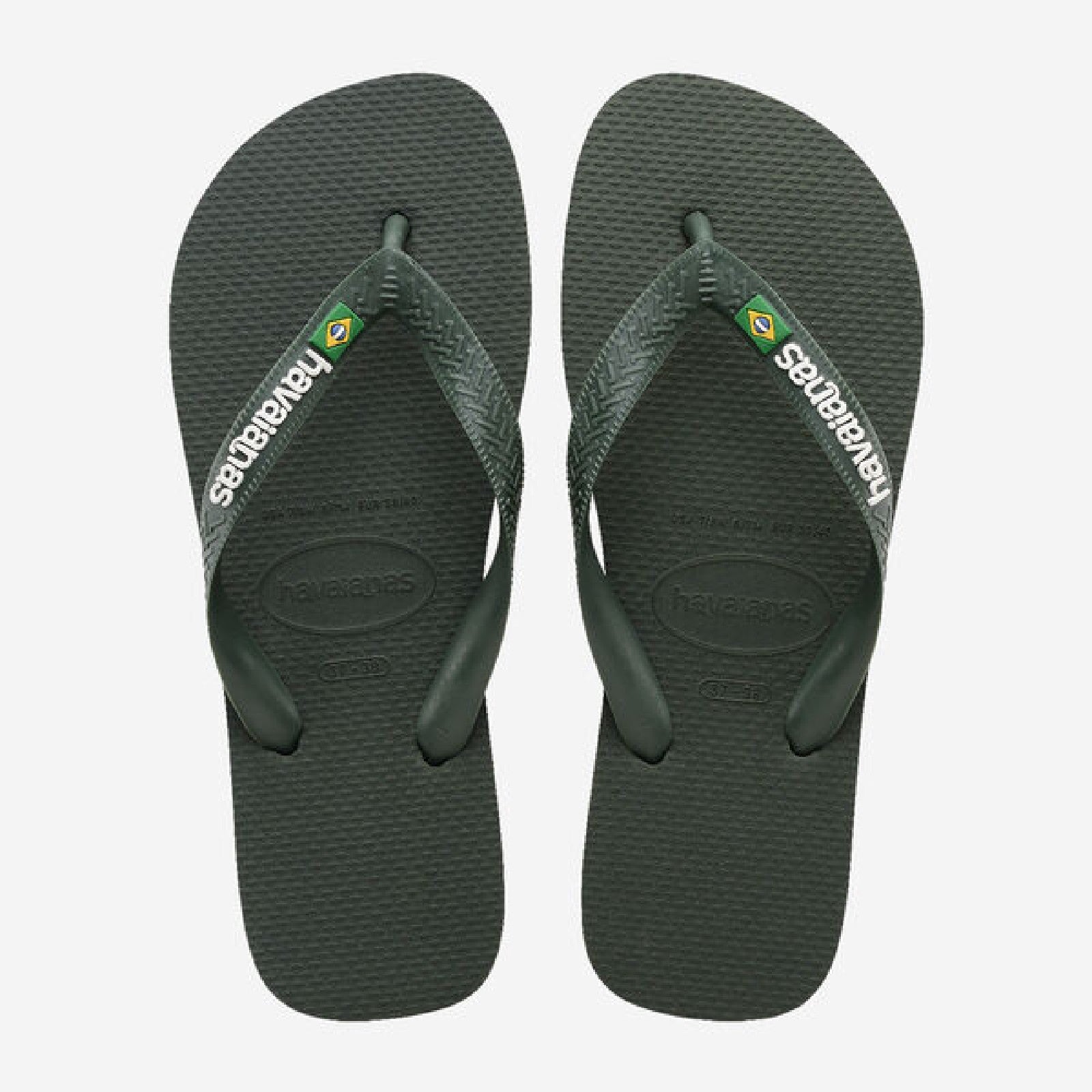 Havaianas BRASIL LOGO FC Green