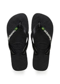 Havaianas BRASIL LOGO FC Black