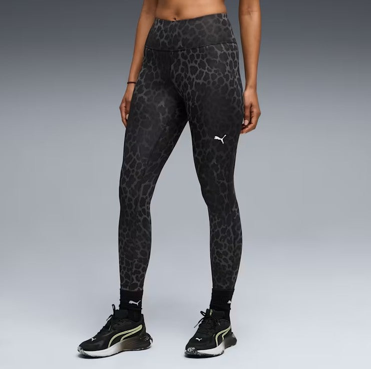 Puma LEGGINGS LEOPARDATO Black