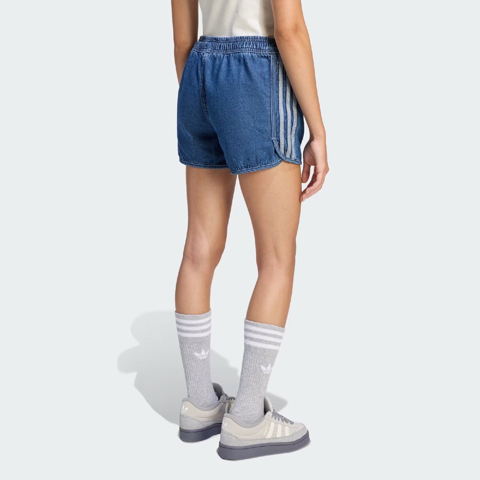 Adidas SHORT JEANS Blue
