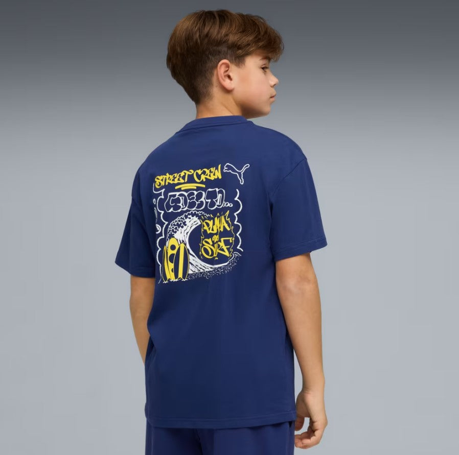 Puma T-SHIRT PUMA BLU