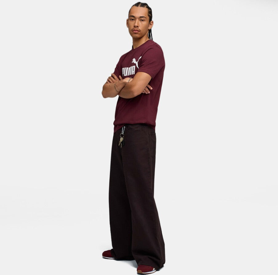 Puma T-SHIRT UOMO Bordeaux