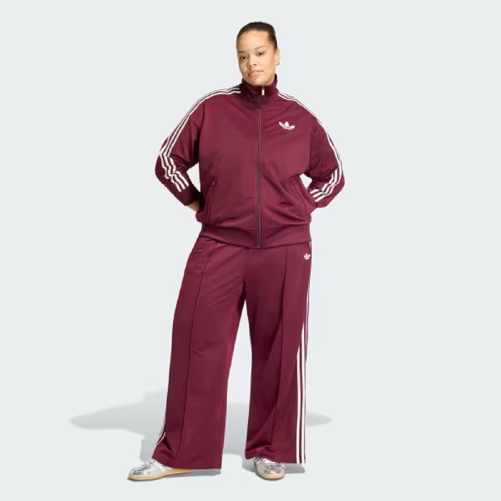 Adidas PANT DONNA LARGO MARRONE
