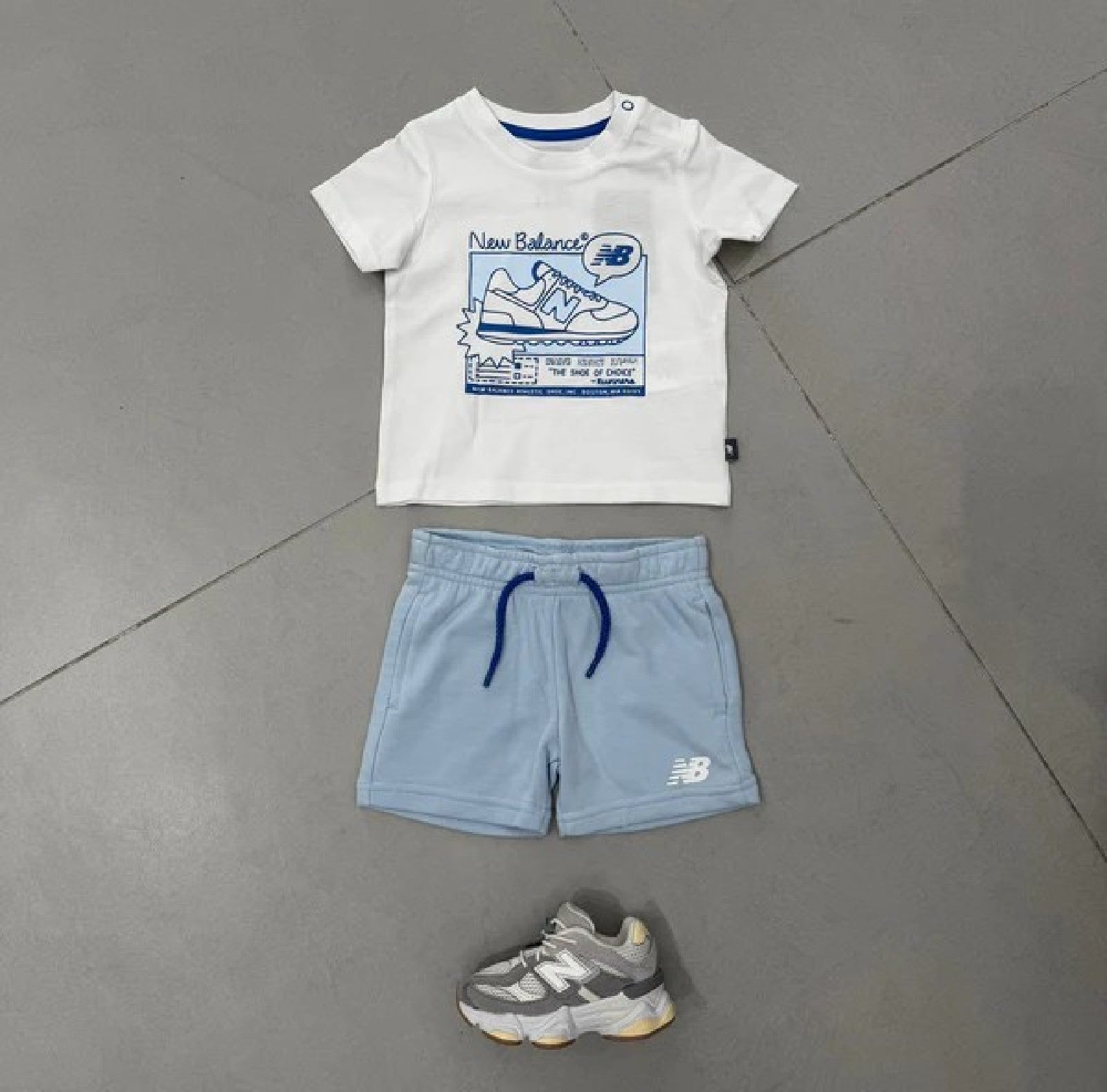 NEWBALANCE COMPLETO ENFANT White