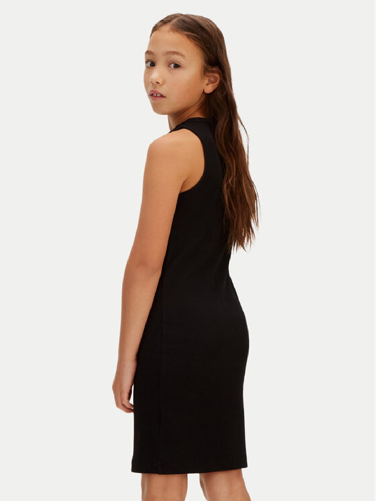 CALVINKLEIN VESTITO A COSTINE Black