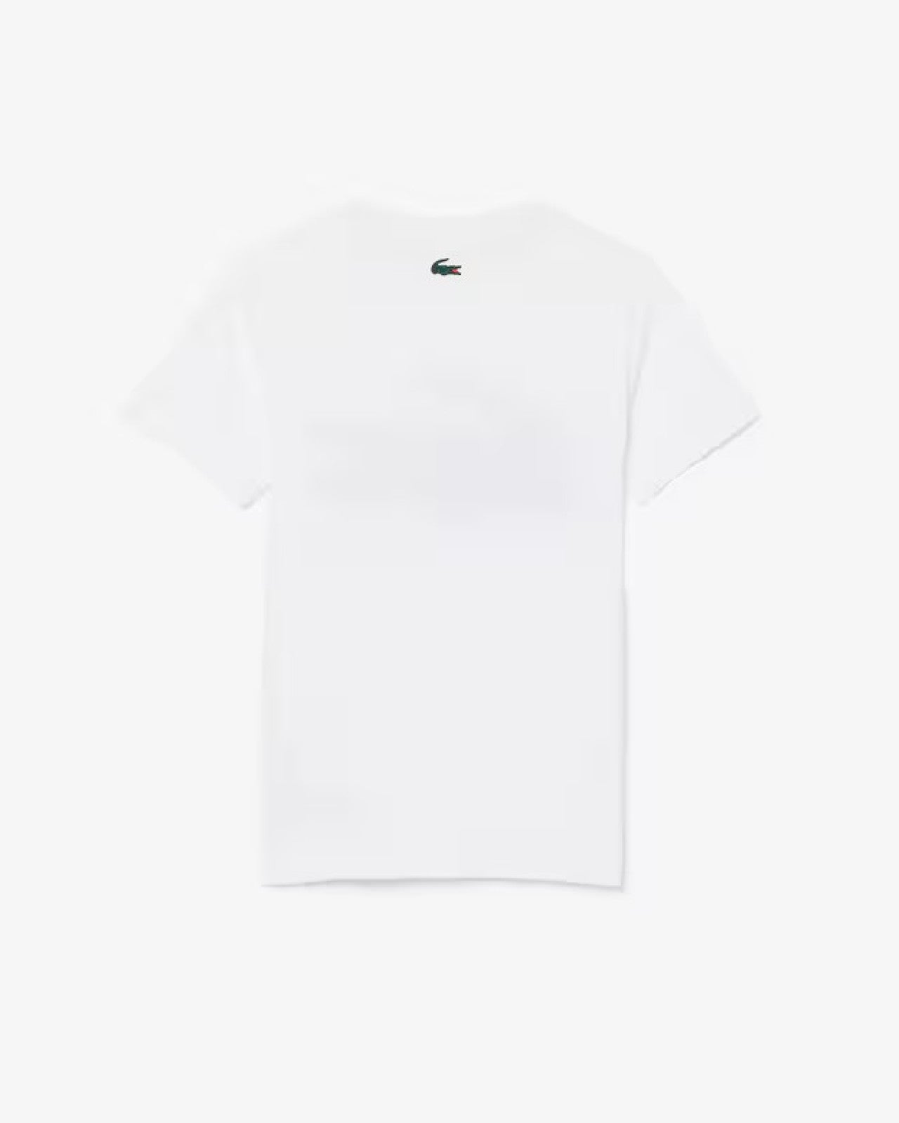 Lacoste T SHIRT KIDS BOX LOGO White