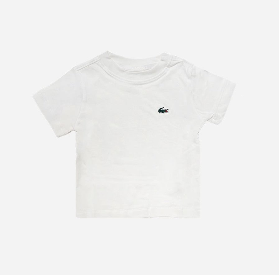 Lacoste T SHIRT KIDS COTONE White