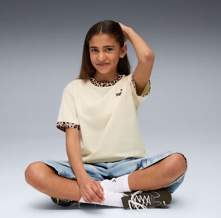 Puma T SHIRT KIDS Beige