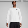 Puma T SHIRT UOMO MANICA LUNGA White