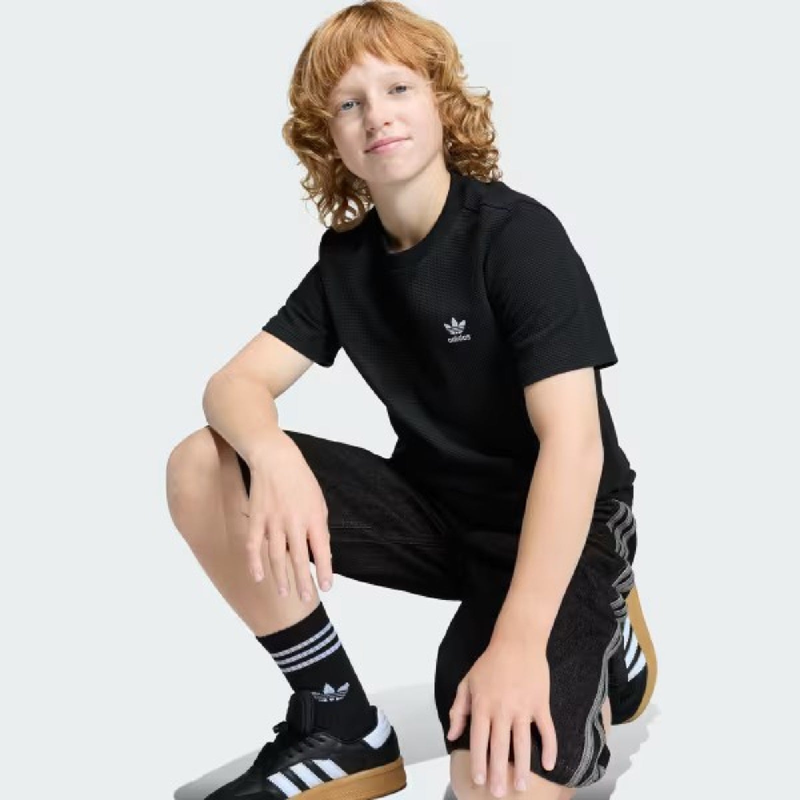 Adidas T SHIRT KIDS Black