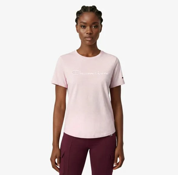 Champion T SHIRT DONNA Pink