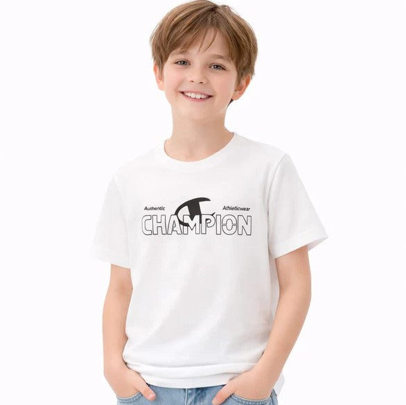 Champion T SHIRT KIDS White