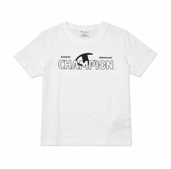 Champion T SHIRT KIDS White