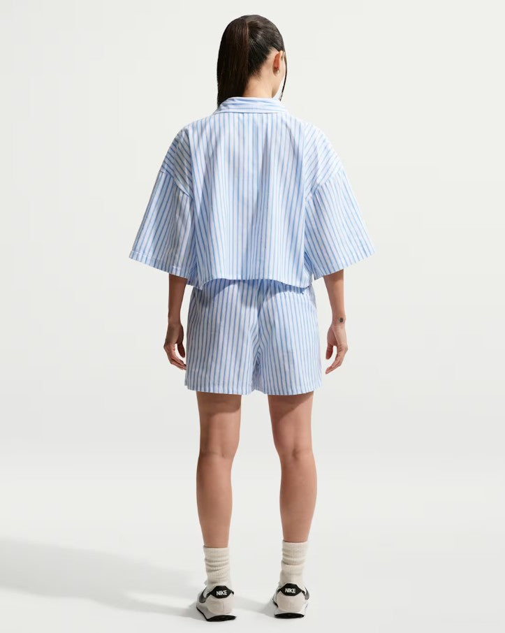 Nike CAMICIA COTONE CROP White