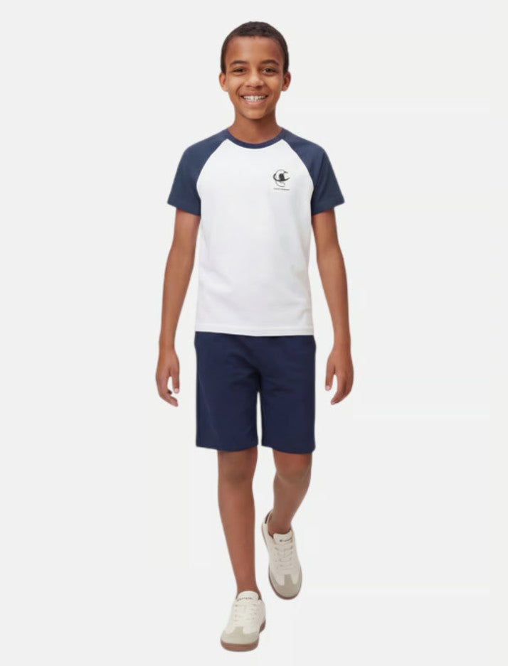 Champion COMPLETO CHAMPION COTONE White