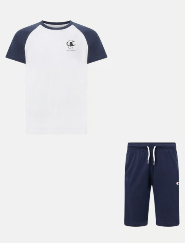 Champion COMPLETO CHAMPION COTONE White