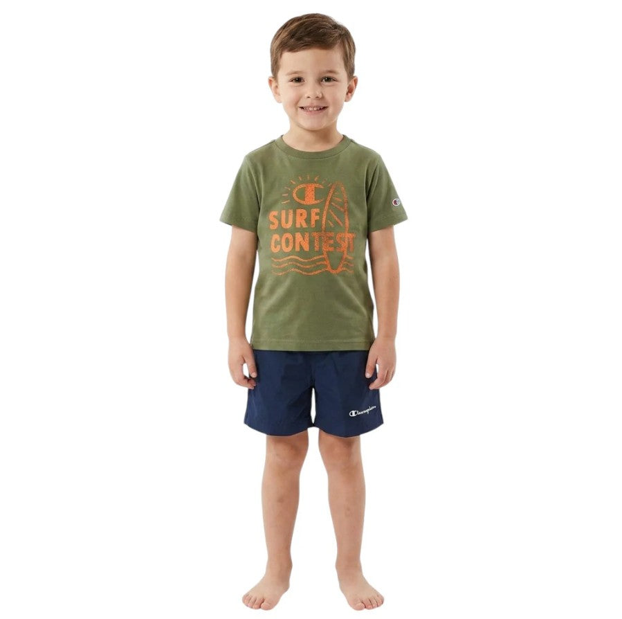 Champion COMPLETO T-SHIRT PIù COSTUMIN0 Green