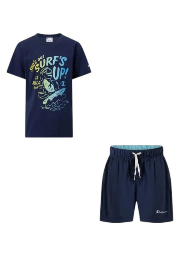 Champion COMPLETO CHAMPION COSTUME MAGLIETTA White