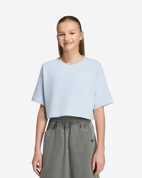 Adidas WAFFLE T-SHIRT CELESTE